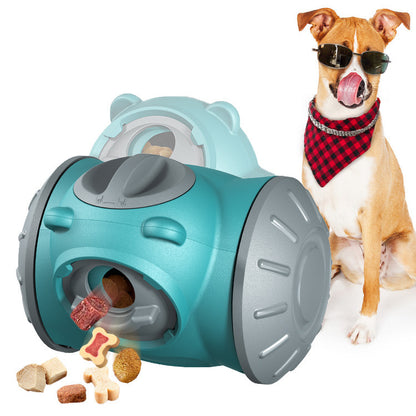 Interactive Dog Tumbler Toy - IQ Enhancing Slow Feeder for Small to Medium Dogs and Cats, Balance Training Pet Product